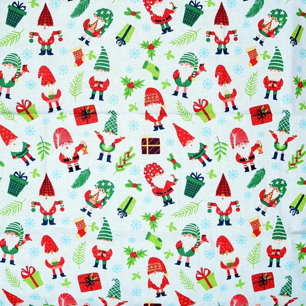 Best Sale β Christmas Gnomes Cotton Fabric by Loops & Threads® βοΈ - Image 2