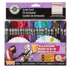 Brand new ⌛ Loops & Threads™ Craft Cord, Rock Bandz 🎉