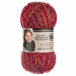 Budget ⌛ 15 Pack: Cozy Wool™ Yarn by Loops & Threads® 👍