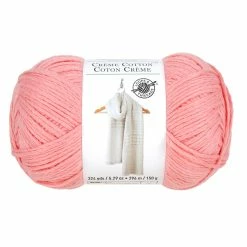 New β 15 Pack: Crème Cotton™ Yarn by Loops & Threads® π