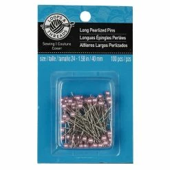 Brand new π 12 Packs: 100 ct. (1,200 total) Long Pearlized Pins by Loops & Threads™ βοΈ
