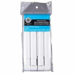 Budget π₯ 12 Pack: Plastic Snap Frame by Loops & Threads™ β¨