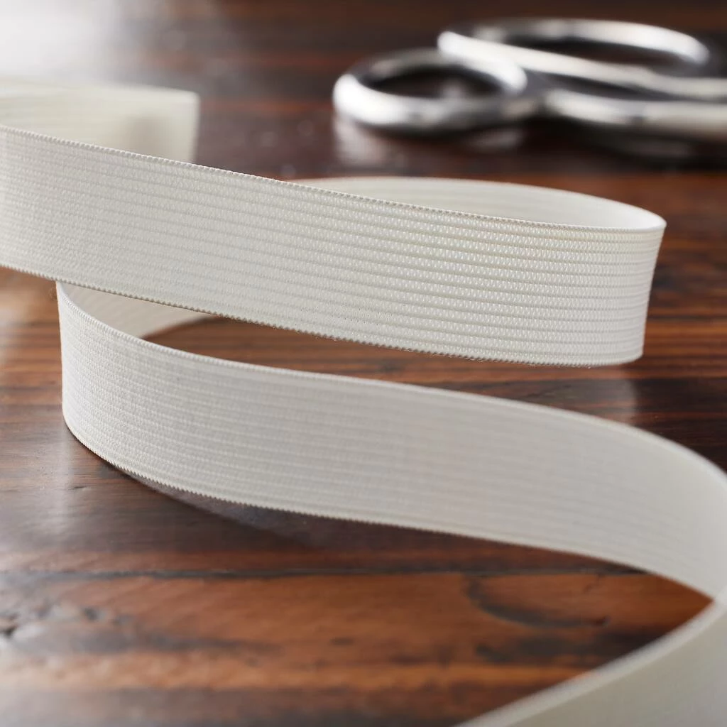 Brand new π 12 Pack: 3/4" White Knit Non-Roll Elastic Hank by Loops & Threads™ π - Image 2
