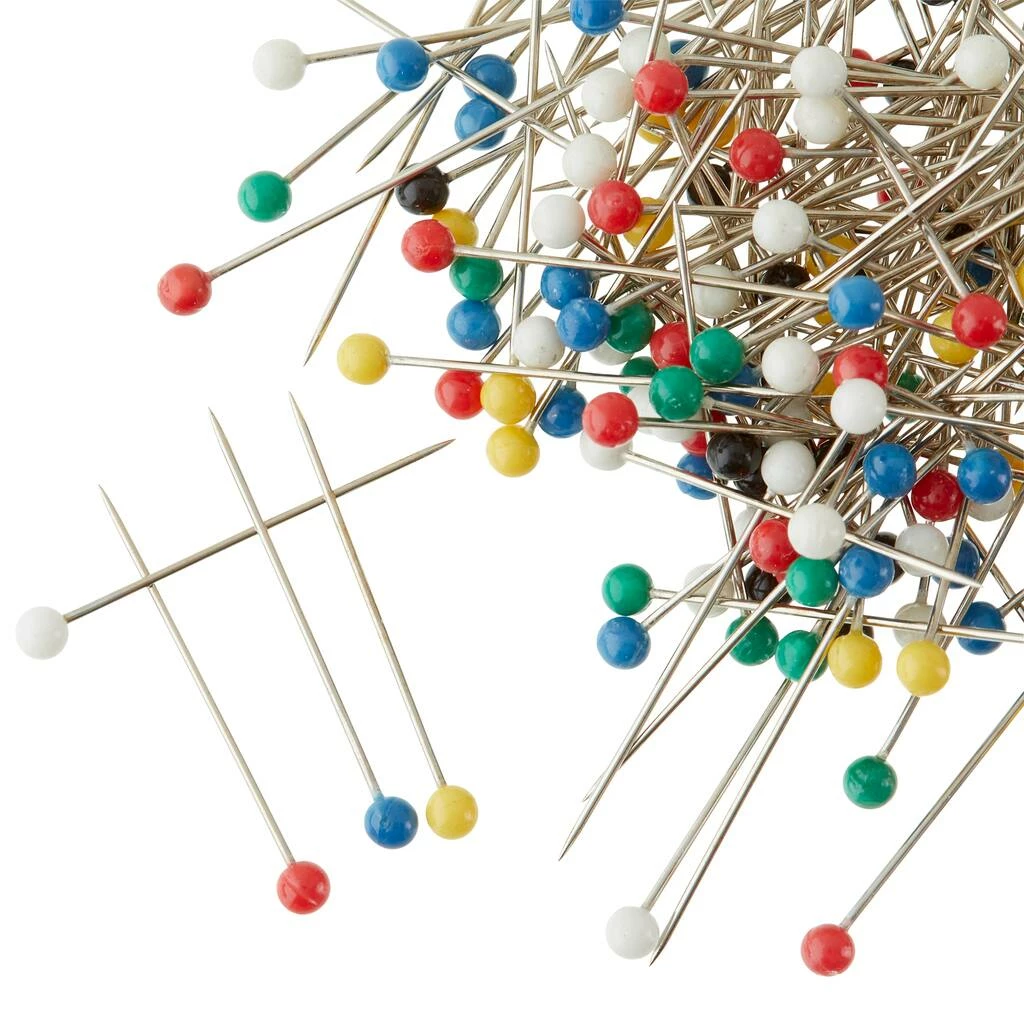 Best deal π 12 Packs: 350 ct. (4,200 total) Multicolor Ball Point Pins by Loops & Threads™ β€οΈ - Image 2