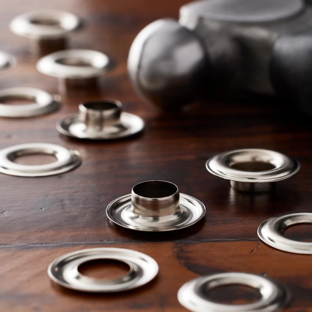 Discount β€οΈ 12 Packs: 8 ct. (96 total) 3/8" Eyelets by Loops & Threads™ π - Image 2