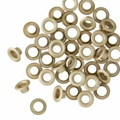 Outlet 🔔 12 Packs: 25 ct. (600 total) 3/16" Antique Brass Eyelets by Loops & Threads™ 👏
