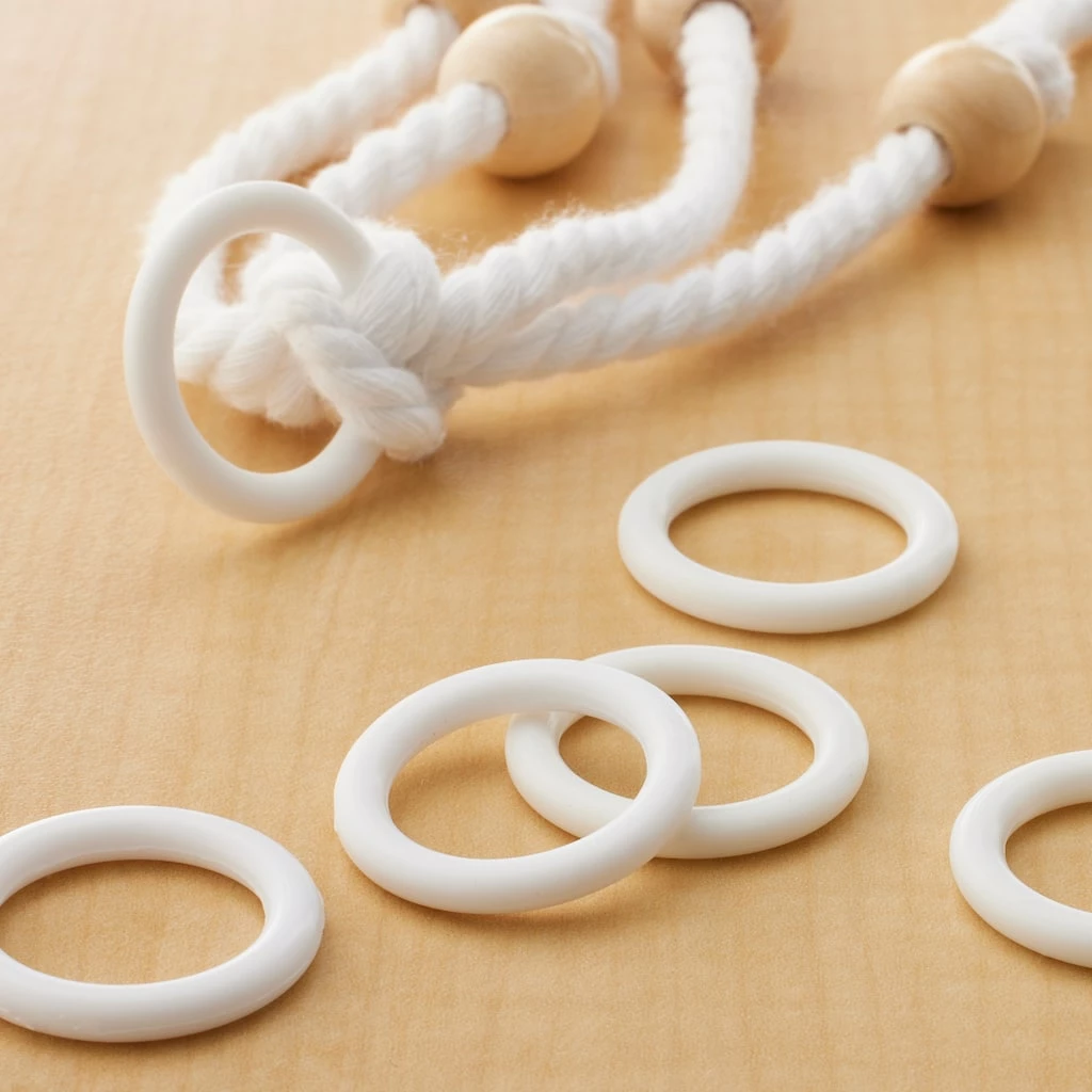 Budget π₯° 12 Packs: 14 ct. (168 total) Plastic Rings by Loops & Threads™ π - Image 2