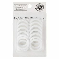 Budget 🥰 12 Packs: 14 ct. (168 total) Plastic Rings by Loops & Threads™ 🎉