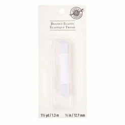 Flash Sale π 12 Pack: 1/2" White Braided Elastic by Loops & Threads™ π€©