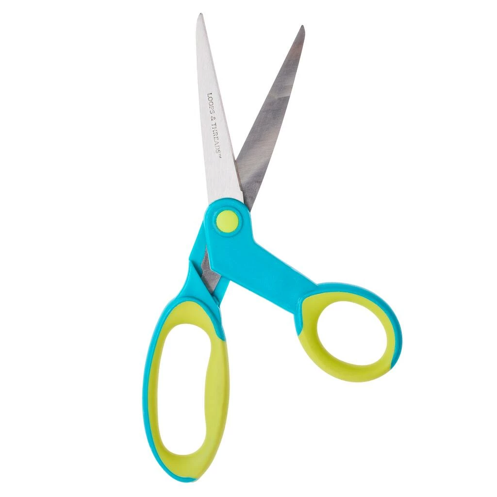 Coupon β¨ 12 Pack: 8" Bent Scissors by Loops & Threads™ π - Image 4