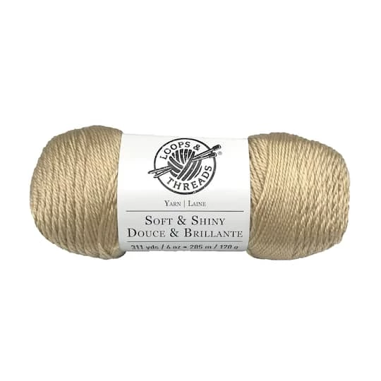 Best Sale π 15 Pack: Soft & Shiny Solid Yarn by Loops & Threads® π - Image 14